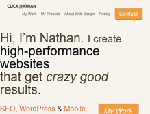 Tablet Screenshot of clicknathan.com